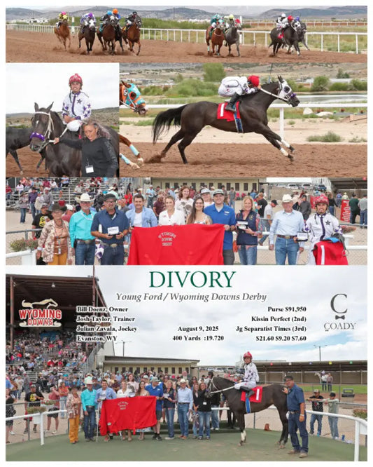 DIVORY - Young Ford / Wyoming Downs Derby - 08-09-25 - R05 - WYO Wyoming Downs