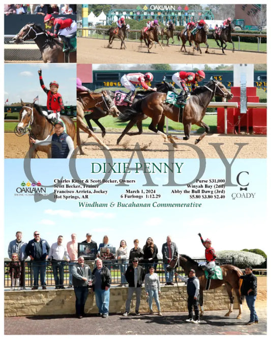 Dixie Penny - 03-01-24 R01 Op Oaklawn Park