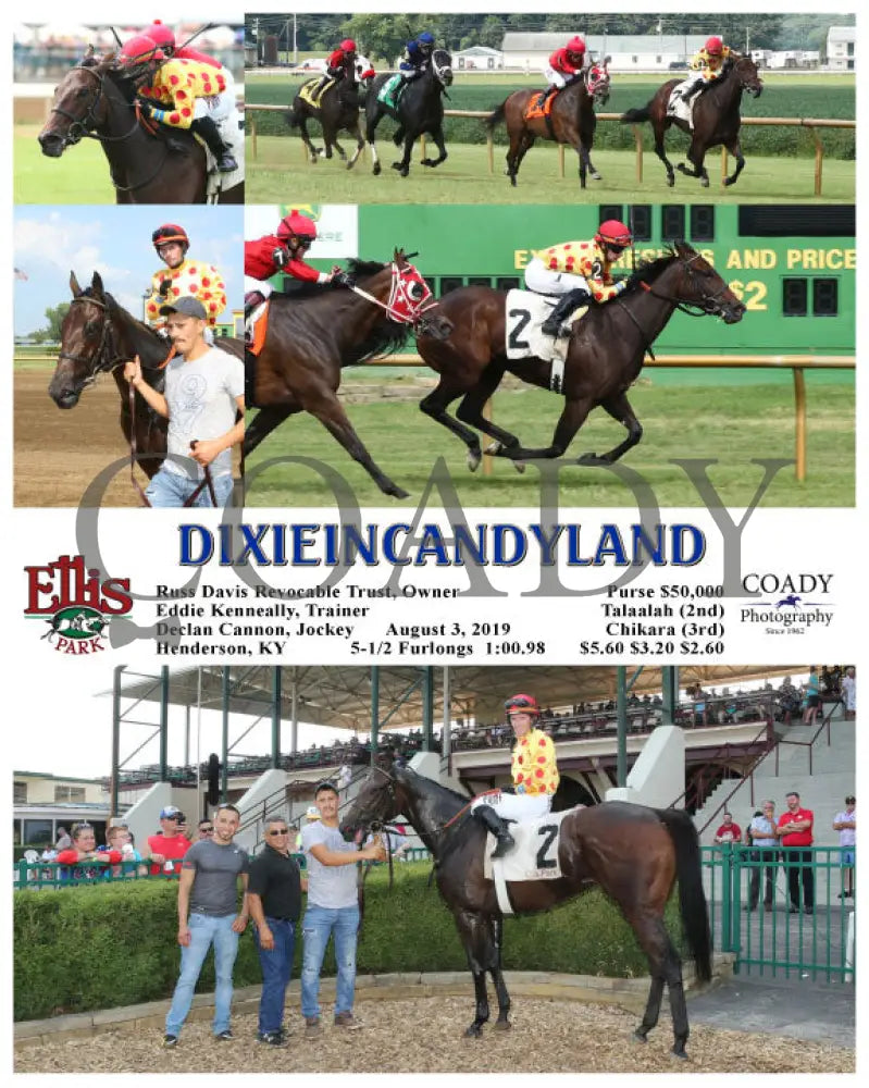 Dixieincandyland - 08-03-19 R07 Elp Ellis Park