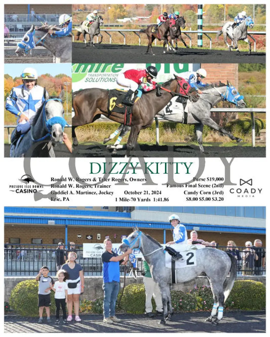 Dizzy Kitty - 10-21-24 R02 Pid Presque Isle Downs