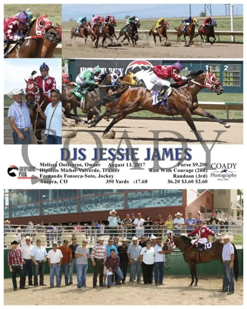 Djs Jessie James - 081317 Race 03 Arp Arapahoe Park
