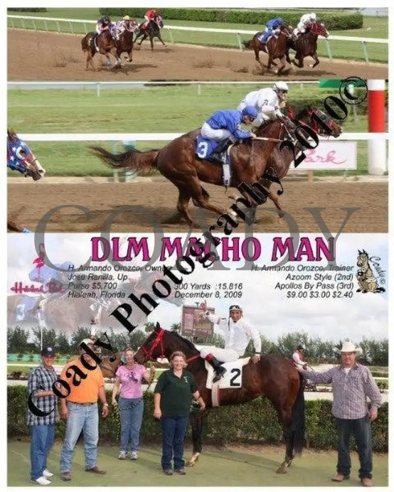 Dlm Macho Man - 12/8/2009 Hialeah Park
