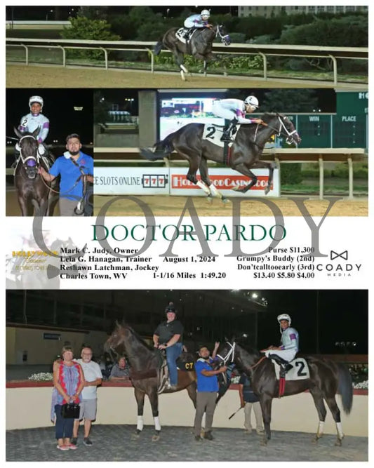 Doctor Pardo - 08-01-24 R05 Ct Hollywood Casino At Charles Town Races