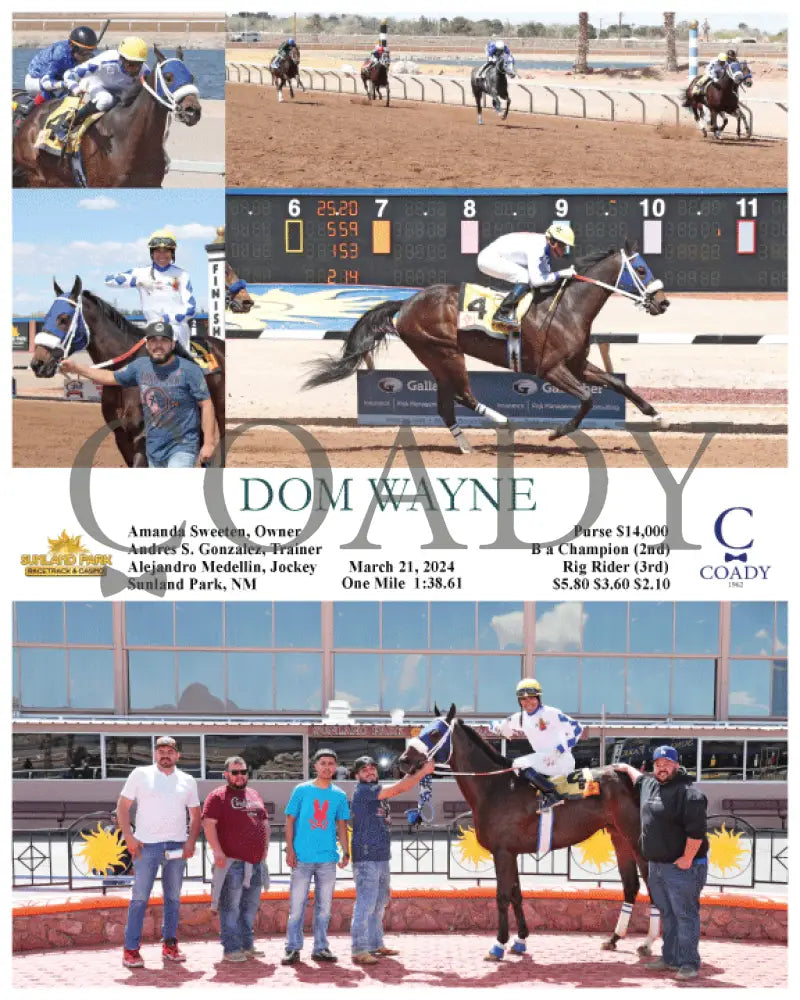 Dom Wayne - 03 - 21 - 24 R03 Sun Sunland Park