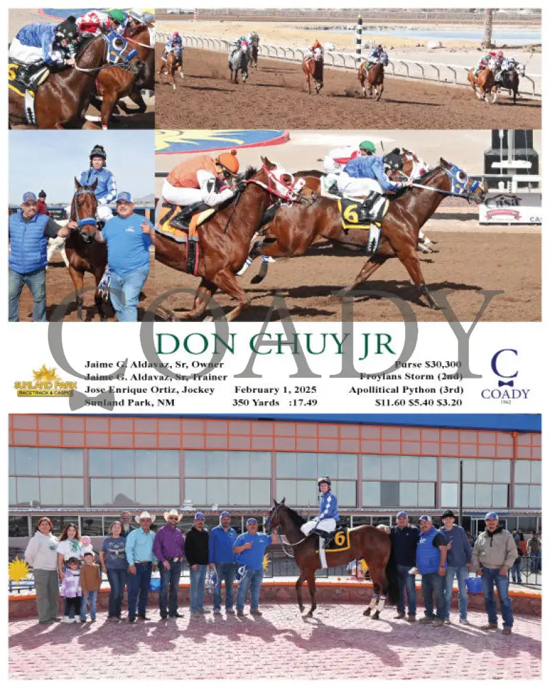 Don Chuy Jr - 02-01-25 R03 Sun Turfway Park