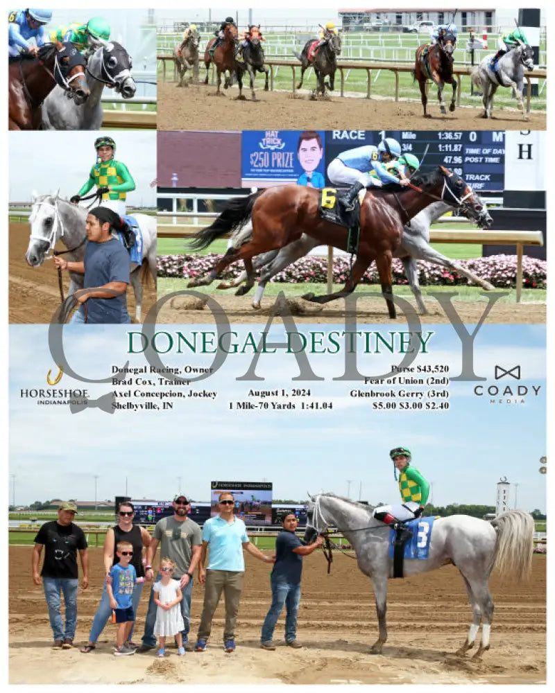 Donegal Destiney - 08-01-24 R01 Ind Indiana Grand