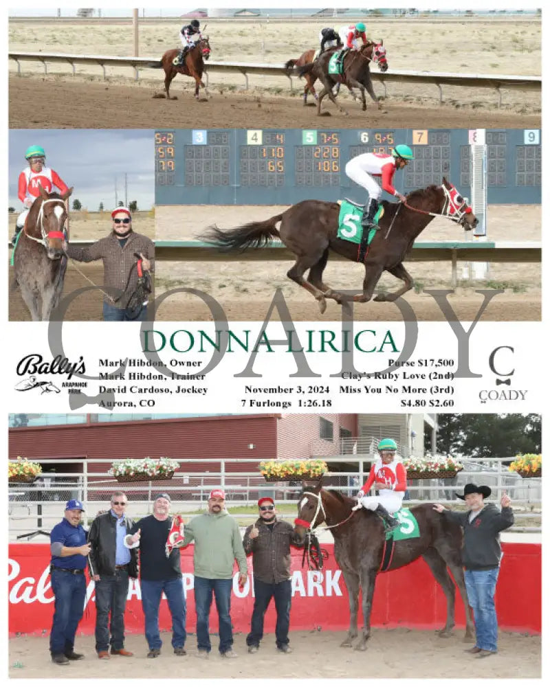 Donna Lirica - 11-03-24 R05 Arp Arapahoe Park