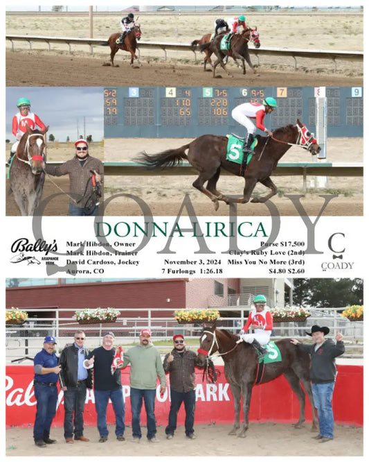 Donna Lirica - 11-03-24 R05 Arp Arapahoe Park