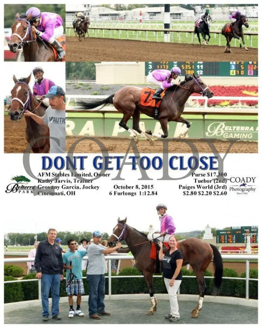 Dont Get Too Close - 100815 Race 01 Btp Belterra Park