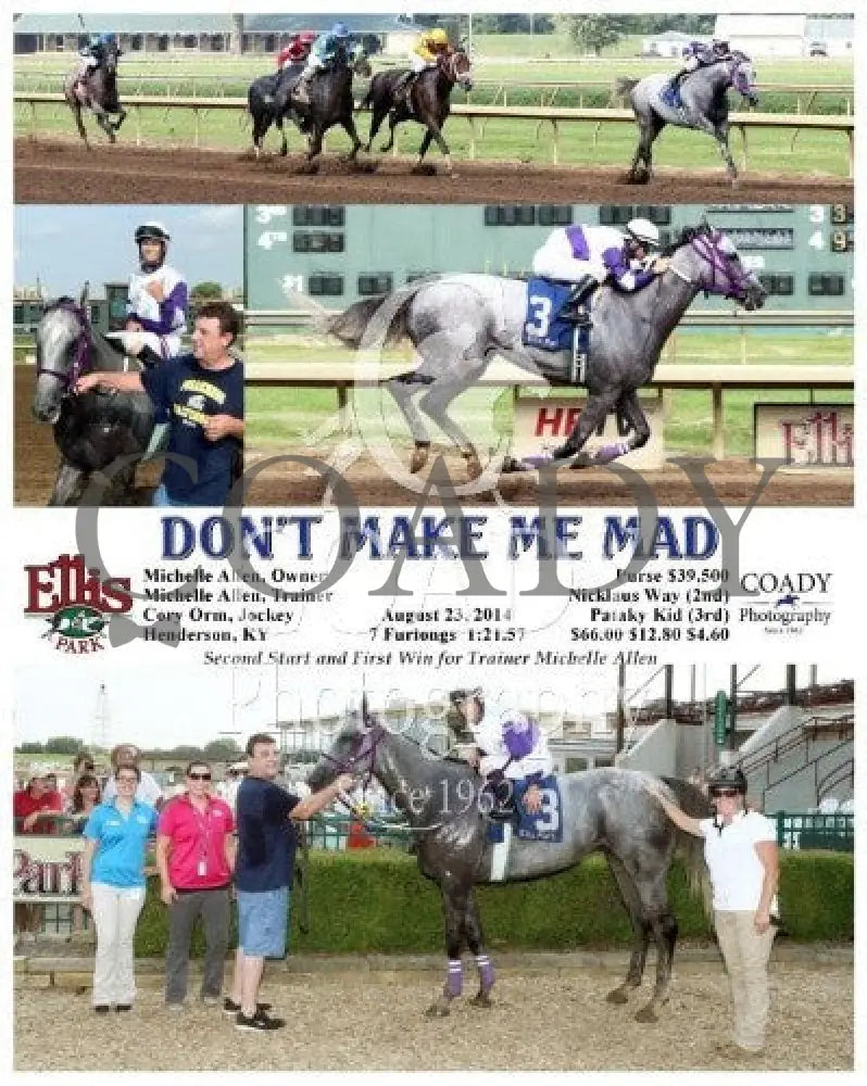 Don’t Make Me Mad - 082314 Race 08 Elp Ellis Park