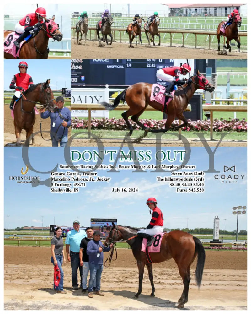 Don’t Miss Out - 07-16-24 R01 Ind Indiana Grand
