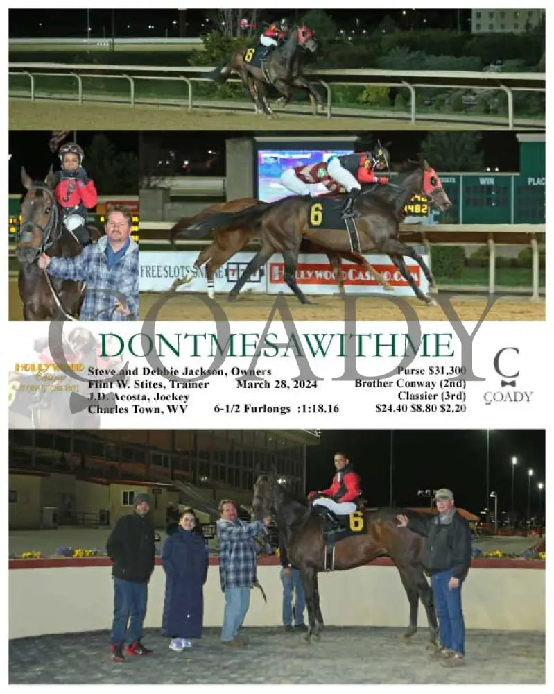 Dontmesawithme - 03 - 28 - 24 R07 Ct Hollywood Casino At Charles Town Races