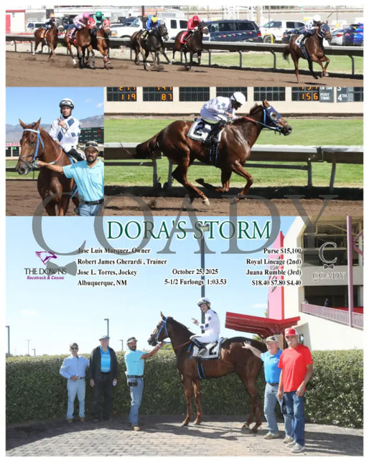 DORA’S STORM - 10-25-25 - R02 - ALB Downs at Albuquerque