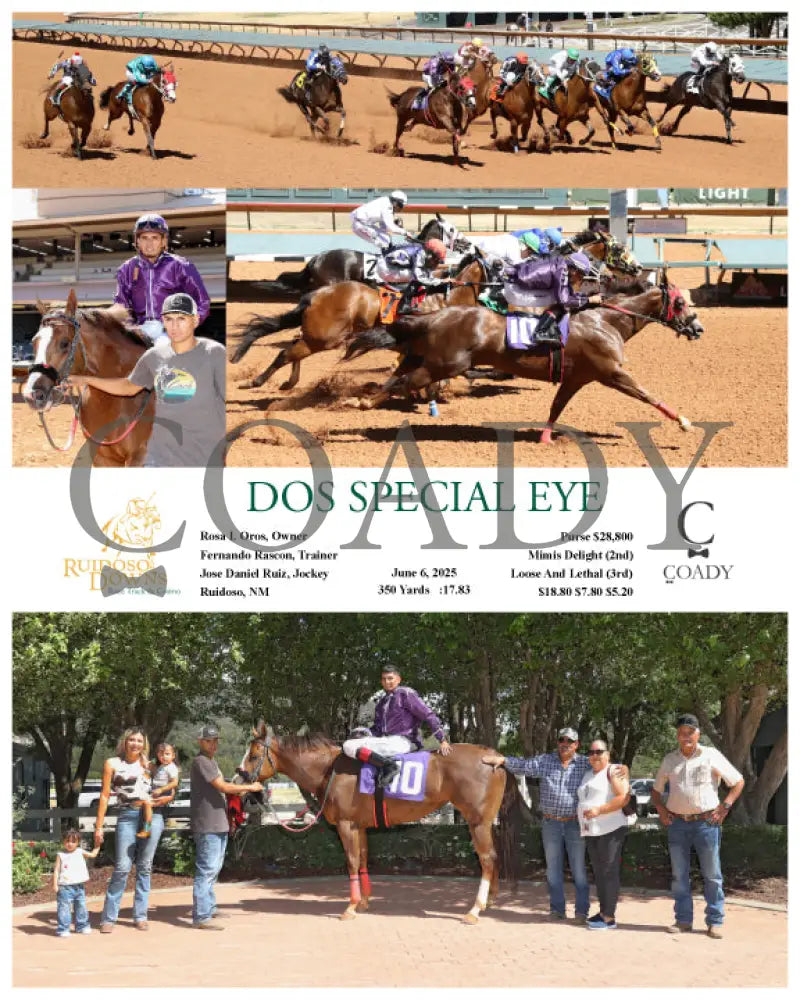 DOS SPECIAL EYE - 06-06-25 - R07 - RUI Ruidoso Downs