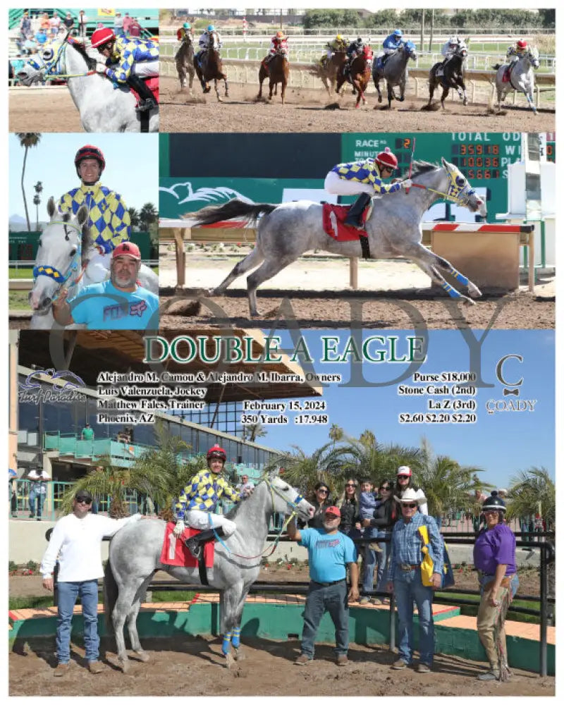 Double A Eagle - 02-15-24 R02 Tup Turf Paradise