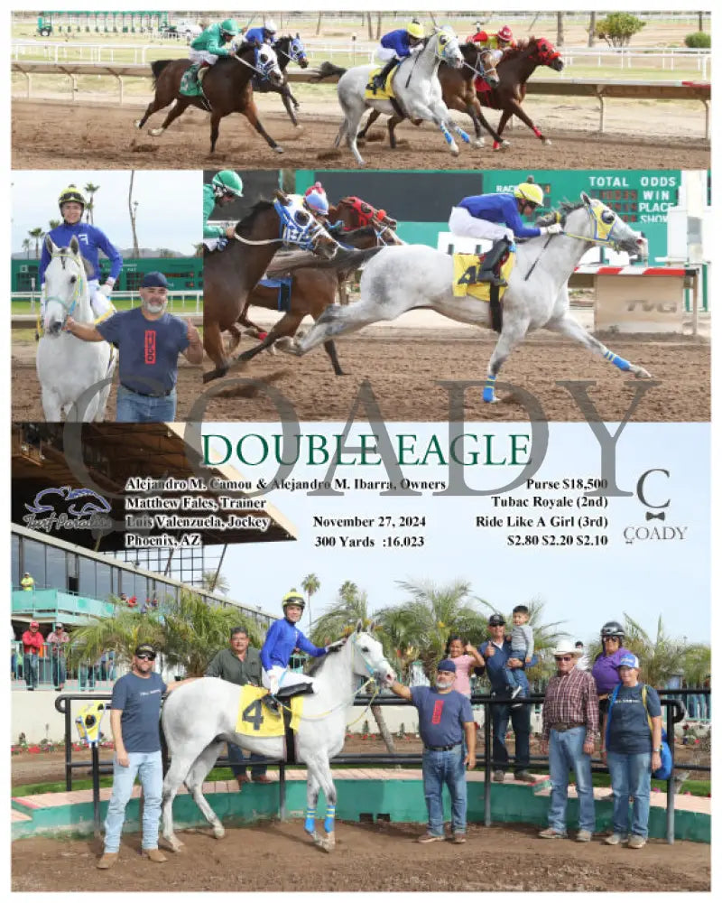 Double Eagle - 11-27-24 R01 Tup Turf Paradise