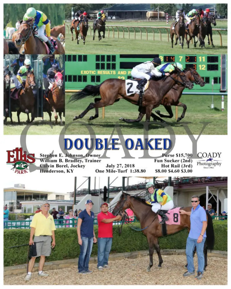 DOUBLE OAKED - 072718 - Race 08 - ELP - Coady Media - Kurtis Coady Photography