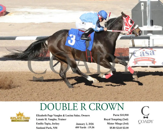 DOUBLE R CROWN - 01-02-26 - R05 - SUN - Coady Media - Kurtis Coady Photography