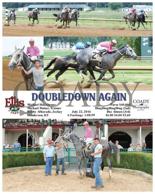 Doubledown Again - 072216 Race 05 Elp Ellis Park