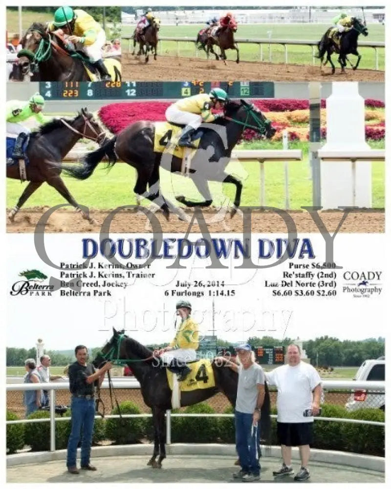 Doubledown Diva - 072614 Race 02 Btp Belterra Park