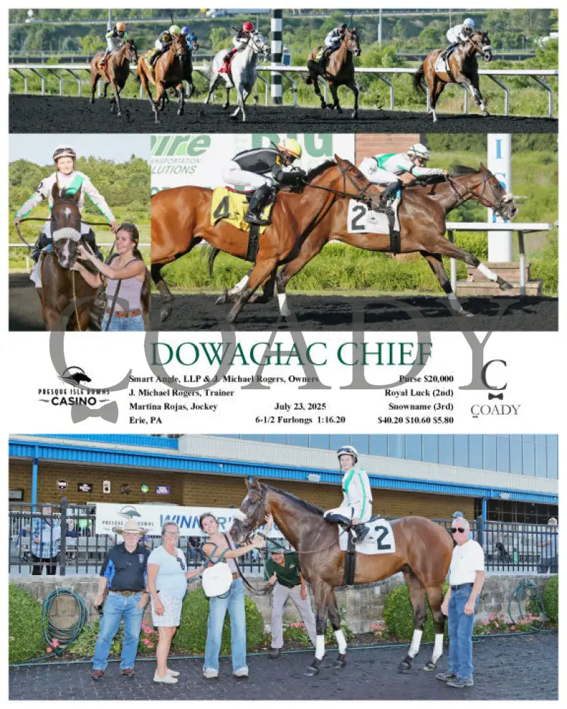 DOWAGIAC CHIEF - 07-23-25 - R07 - PID Presque Isle Downs