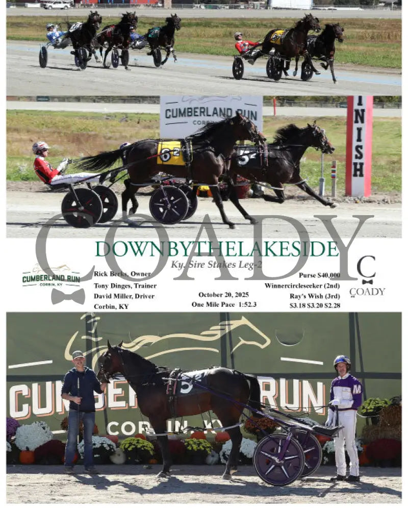 DOWNBYTHELAKESIDE - Ky. Sire Stakes Leg-2 - 10-20-25 - R02 - CMR Presque Isle Downs