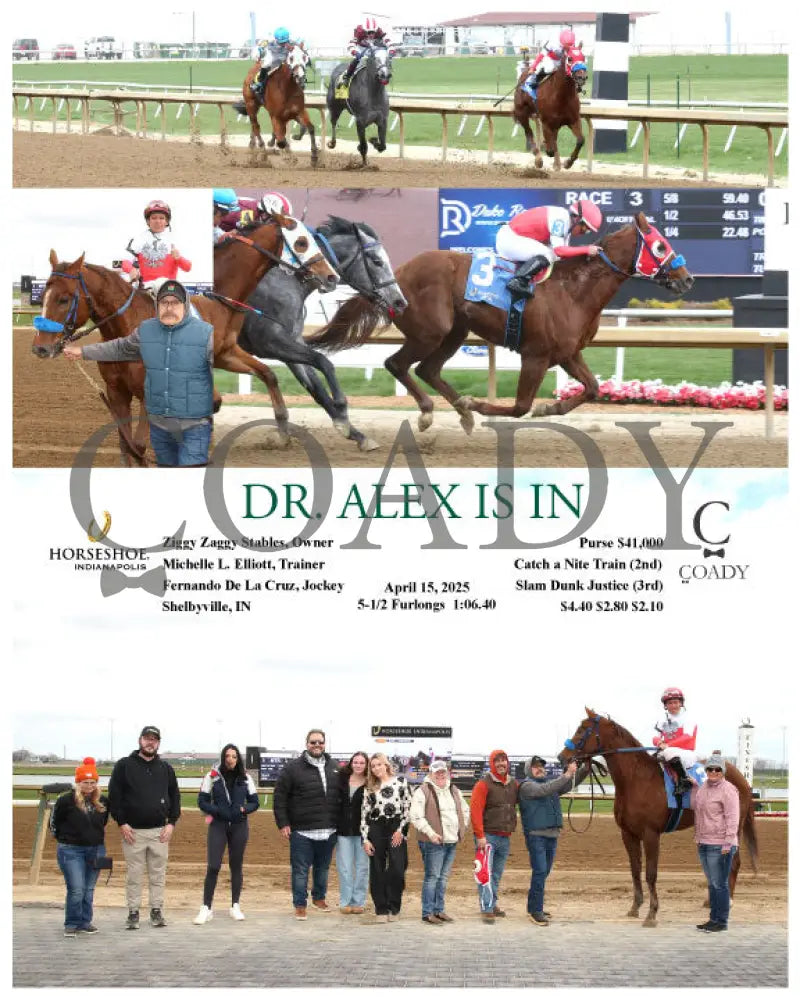 DR. ALEX IS IN - 04-15-25 - R03 - IND Indiana Grand