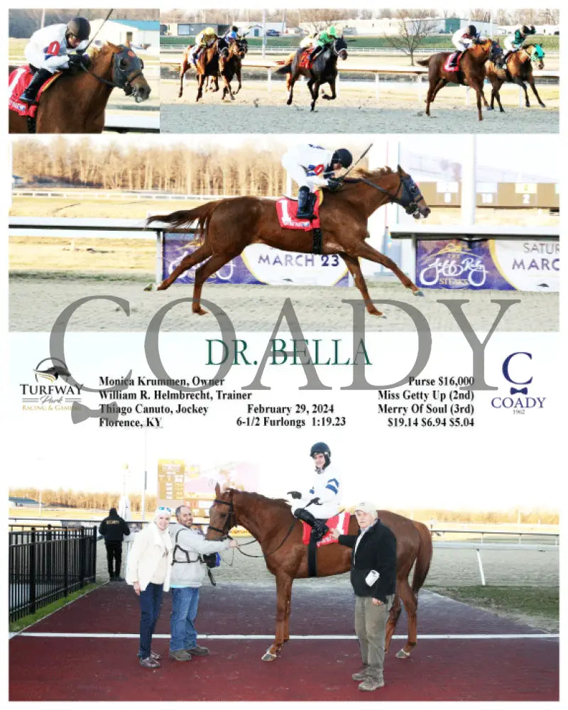 Dr. Bella - 02-29-24 R01 Tp Turfway Park