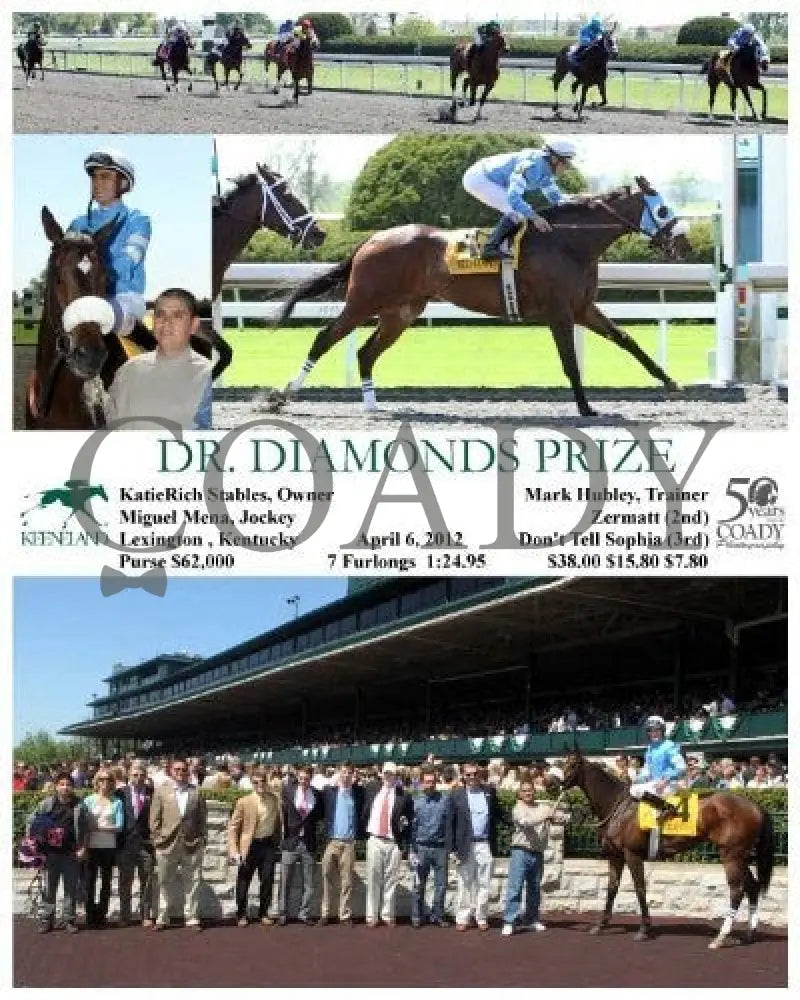 Dr. Diamonds Prize - 040612 Race 04 Keeneland