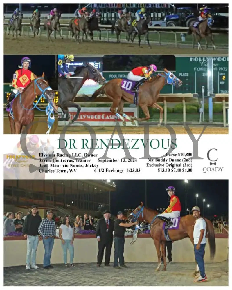 Dr Rendezvous - 09-13-24 R02 Ct Hollywood Casino At Charles Town Races