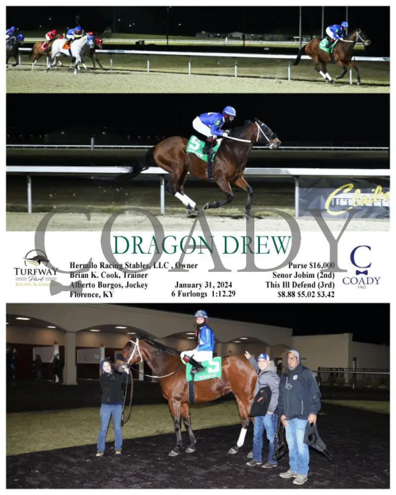 Dragon Drew - 01-31-24 R06 Tp Turfway Park