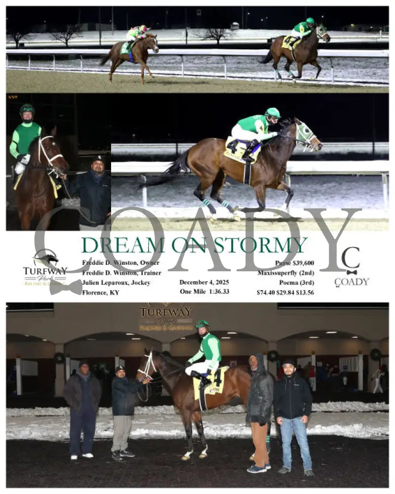 DREAM ON STORMY - 12-04-25 - R04 - TP - Coady Media - Kurtis Coady Photography