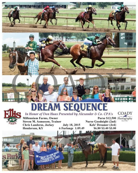 Dream Sequence - 071815 Race 03 Elp Ellis Park