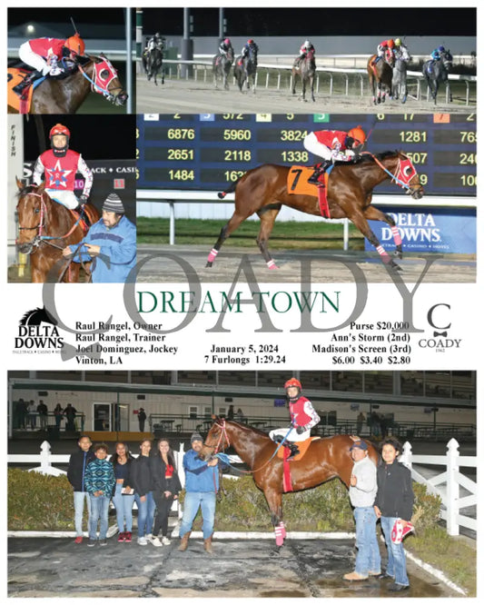 Dream Town - 01-05-24 R06 Ded Delta Downs