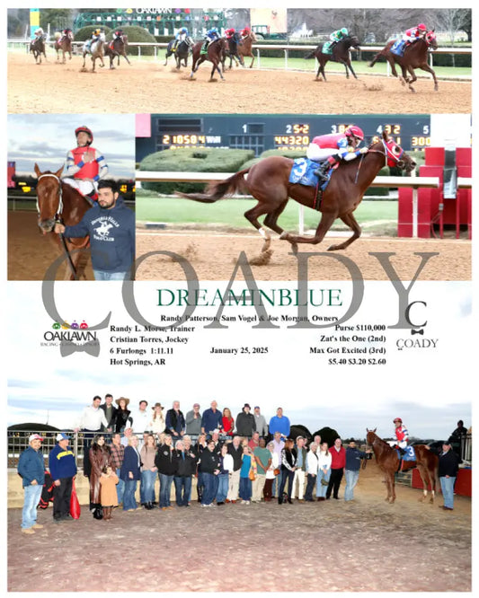 Dreaminblue - 01-25-25 R11 Op Oaklawn Park