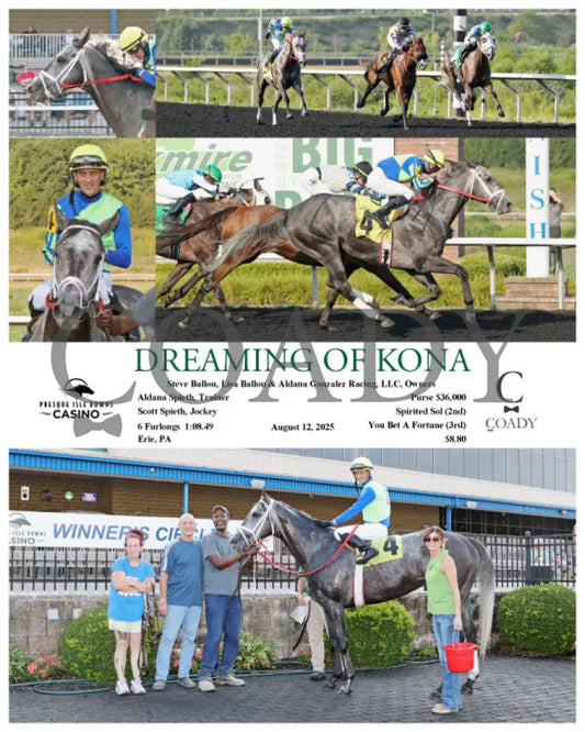 DREAMING OF KONA - 08-12-25 - R07 - PID Presque Isle Downs