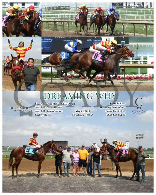 DREAMING WHY - 05-15-25 - R04 - IND Indiana Grand