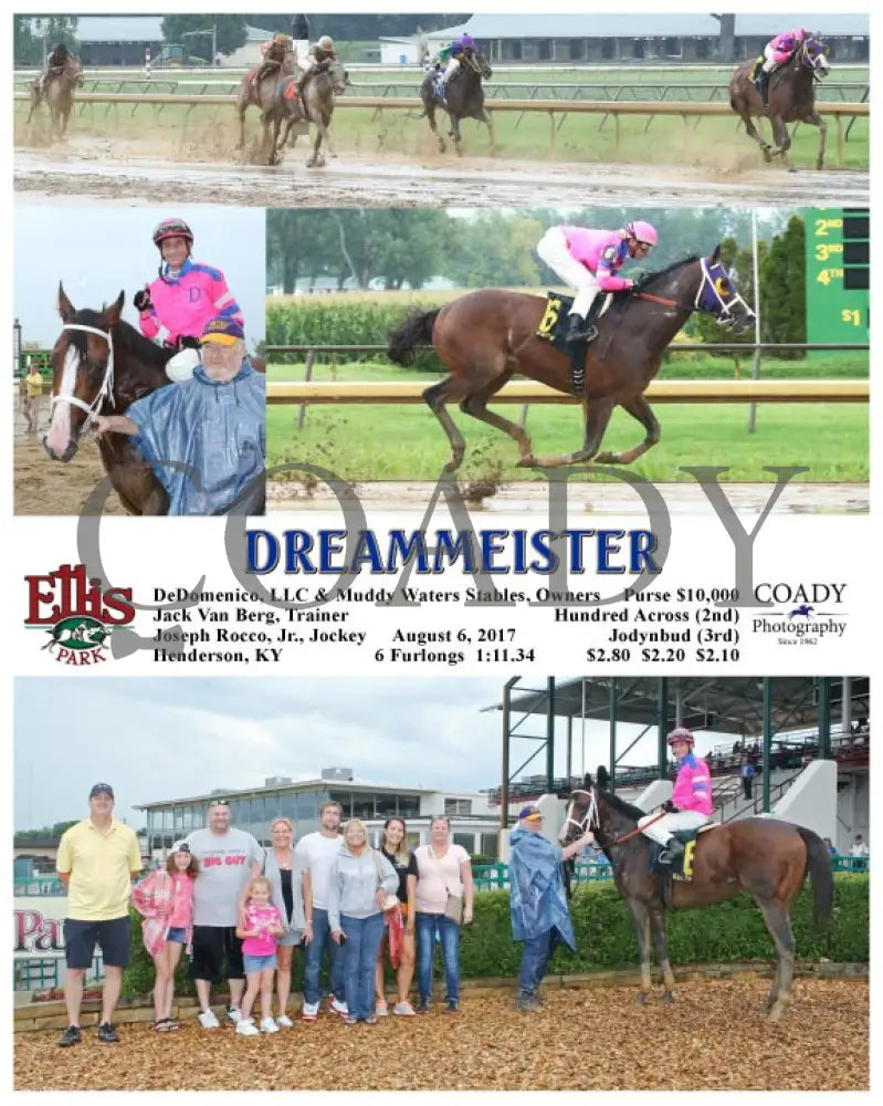 Dreammeister - 080617 Race 01 Elp Ellis Park