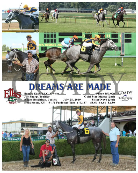 Dreams Are Made - 07-28-19 R09 Elp Ellis Park