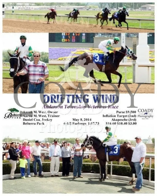 Drifting Wind - 050814 Race 02 Btp Belterra Park