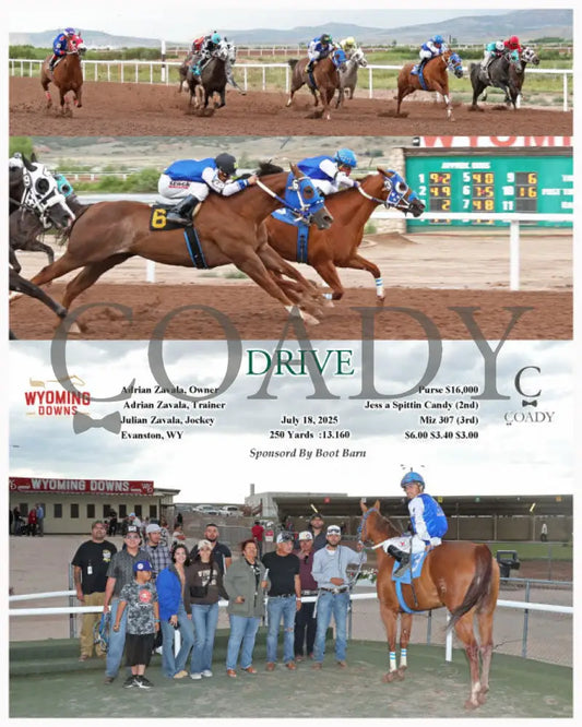 DRIVE - 07-18-25 - R09 - WYO Wyoming Downs