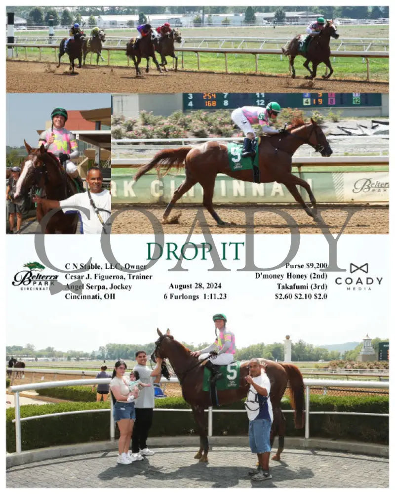 Drop It - 082824 Race 03 Btp Belterra Park