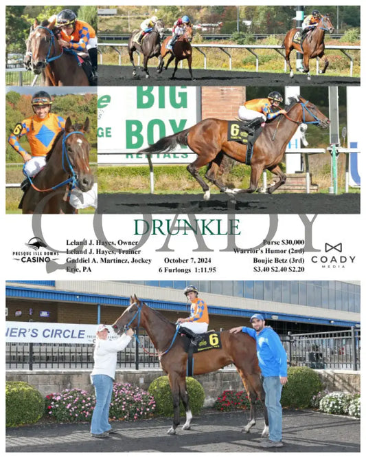 Drunkle - 10-07-24 R03 Pid Presque Isle Downs