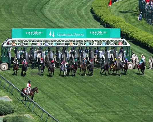 Du Jour - The American Turf G2 30Th Running 05-01-21 R09 Cd Aerial Head On Start 01 Churchill Downs