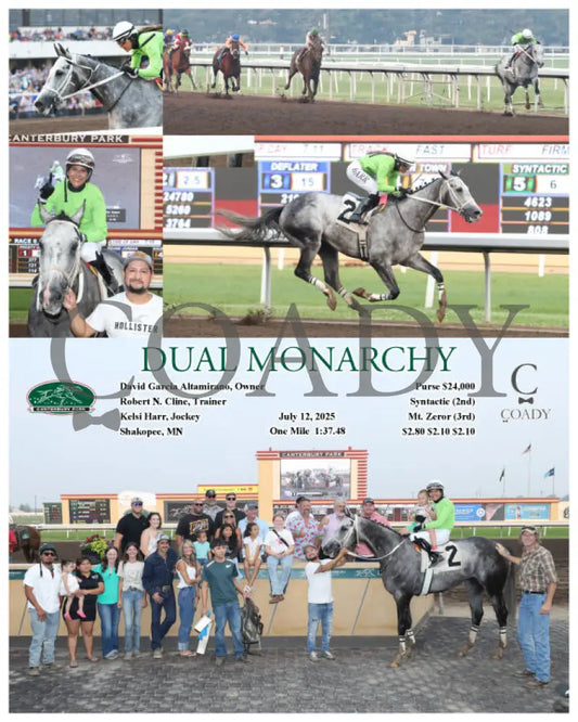 DUAL MONARCHY - 07-12-25 - R05 - CBY Canterbury Park