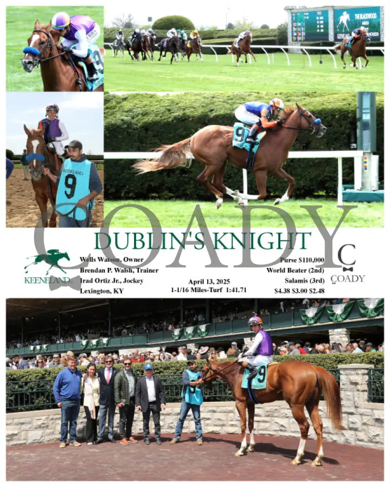 DUBLIN’S KNIGHT - 04-13-25 - R03 - KEE Keeneland