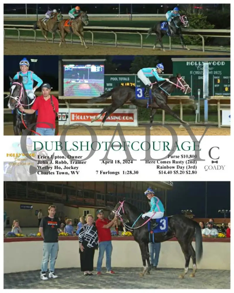 Dublshotofcourage - 04 - 18 - 24 R03 Ct Hollywood Casino At Charles Town Races