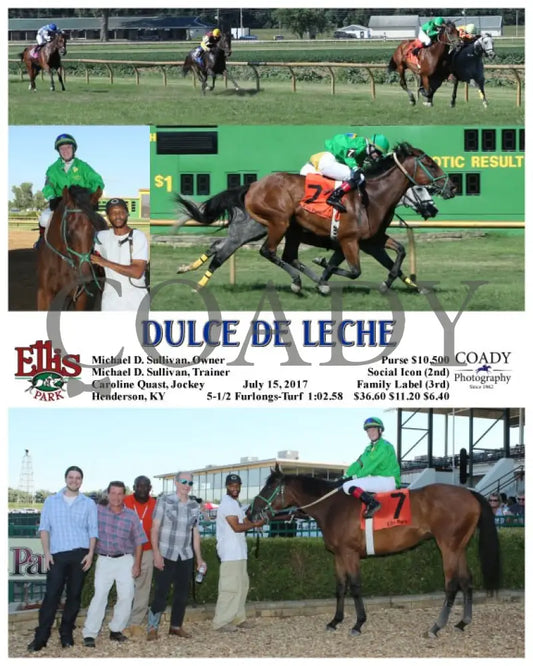 Dulce De Leche - 071517 Race 09 Elp Ellis Park