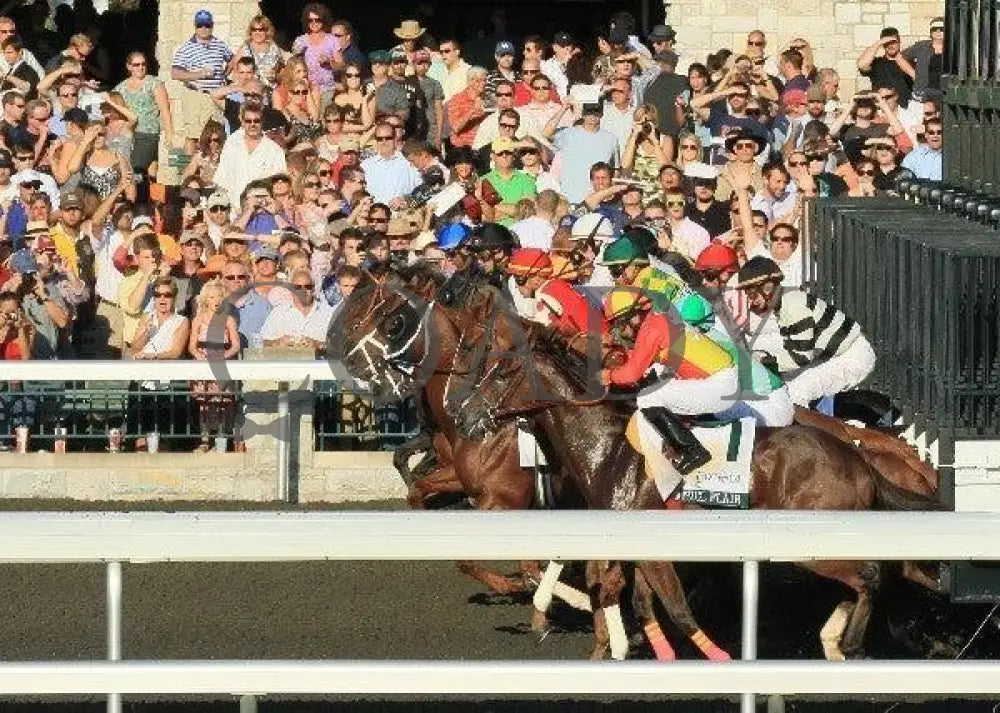 Dullahan - Start Aerial 100811 Race 08 Keeneland