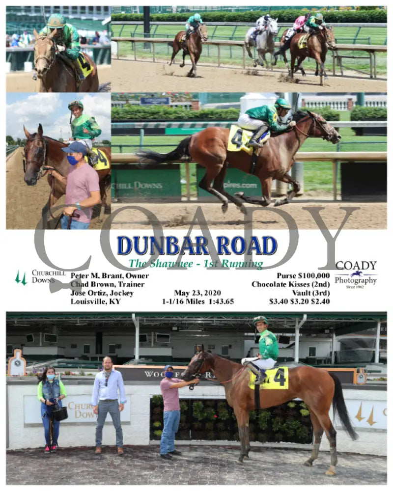 Dunbar Road - The Shawnee 1St Running 05-23-20 R07 Cd Churchill Downs